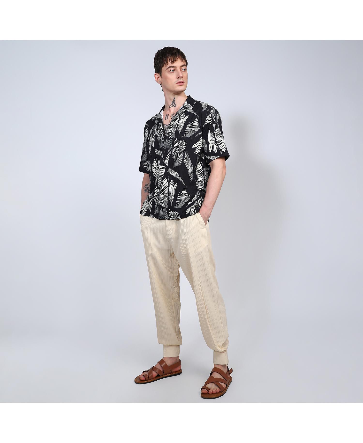 Men's Tie-Dye Honeycomb Shirt