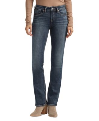 Silver Jeans Co. - Women's Suki Mid-Rise Curvy Fit Slim Bootcut Jeans