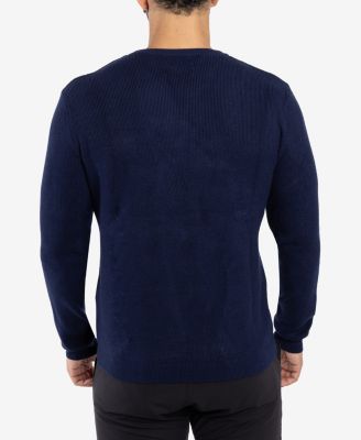 Men's Ribbed Crew Neck Sweater