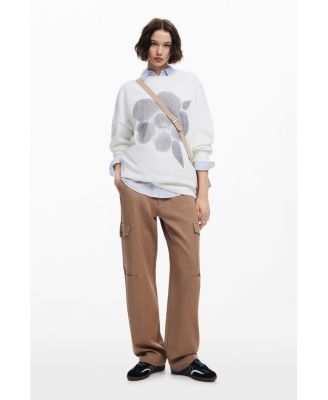 Women's Floral print sweatshirt