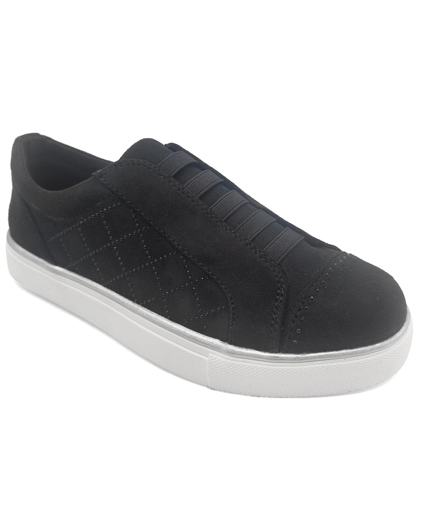 Женские кроссовки Kenneth Cole Reaction Bonnie Quilt Slip On, цвет: Чёрный — фото 1