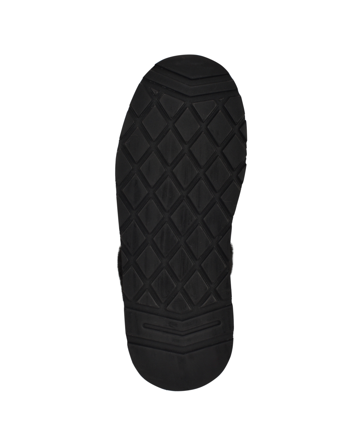 Guess Women's Danikas Slip-on Slippers In Black Denim Velvet Rhinestone Logo
