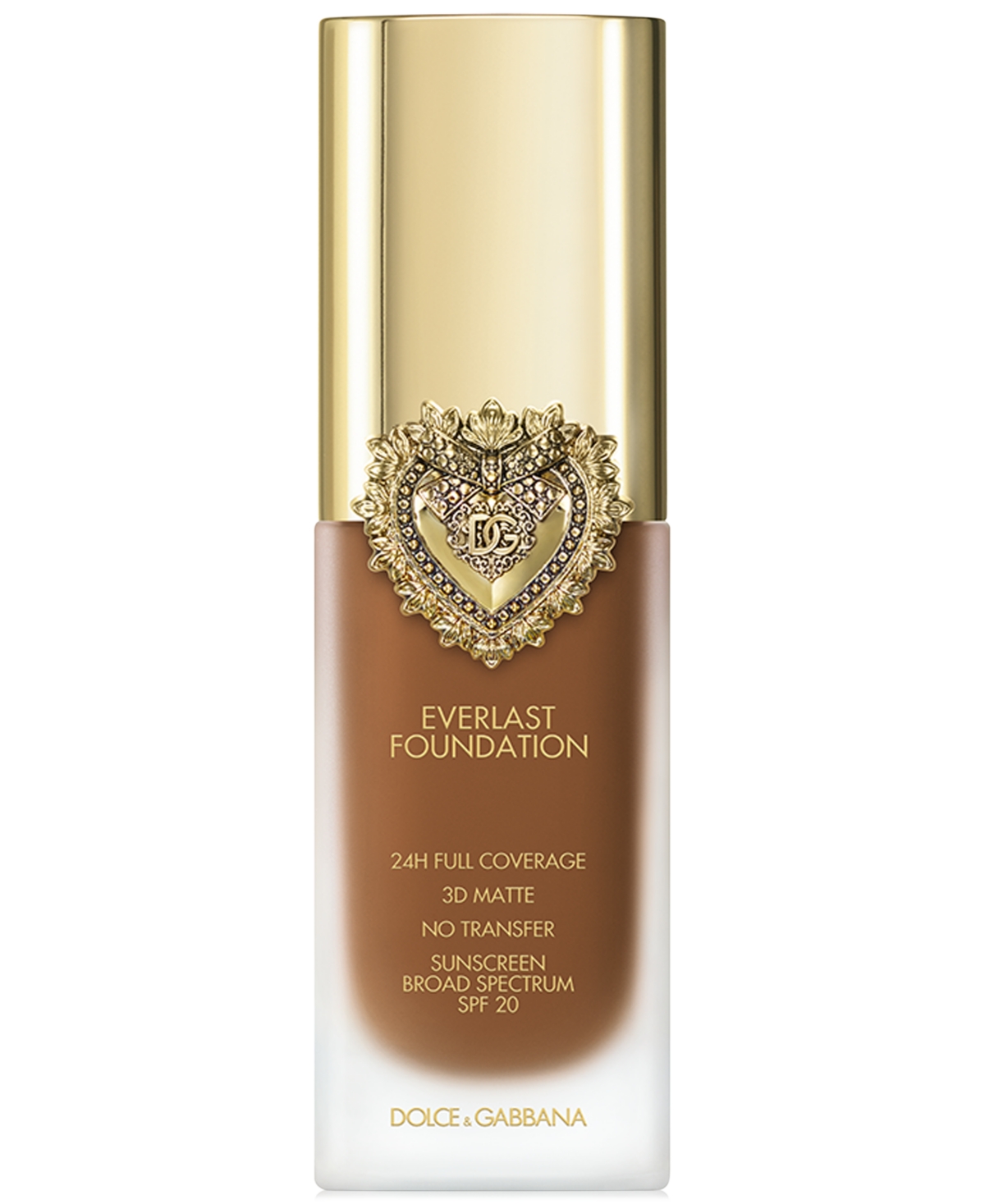 Dolce & Gabbana Everlast Foundation In 32w Medium Deep - Yellow Warm Undertones