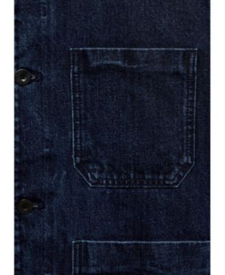 Men's Pocketed Denim Jacket