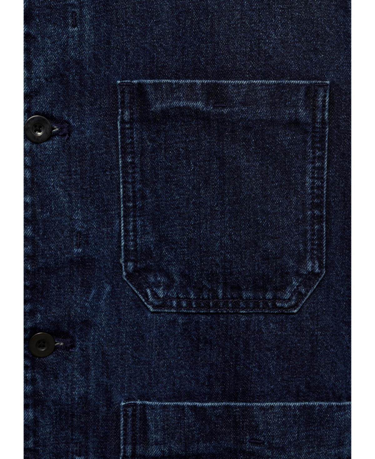 MANGO MEN'S POCKETED DENIM JACKET 
