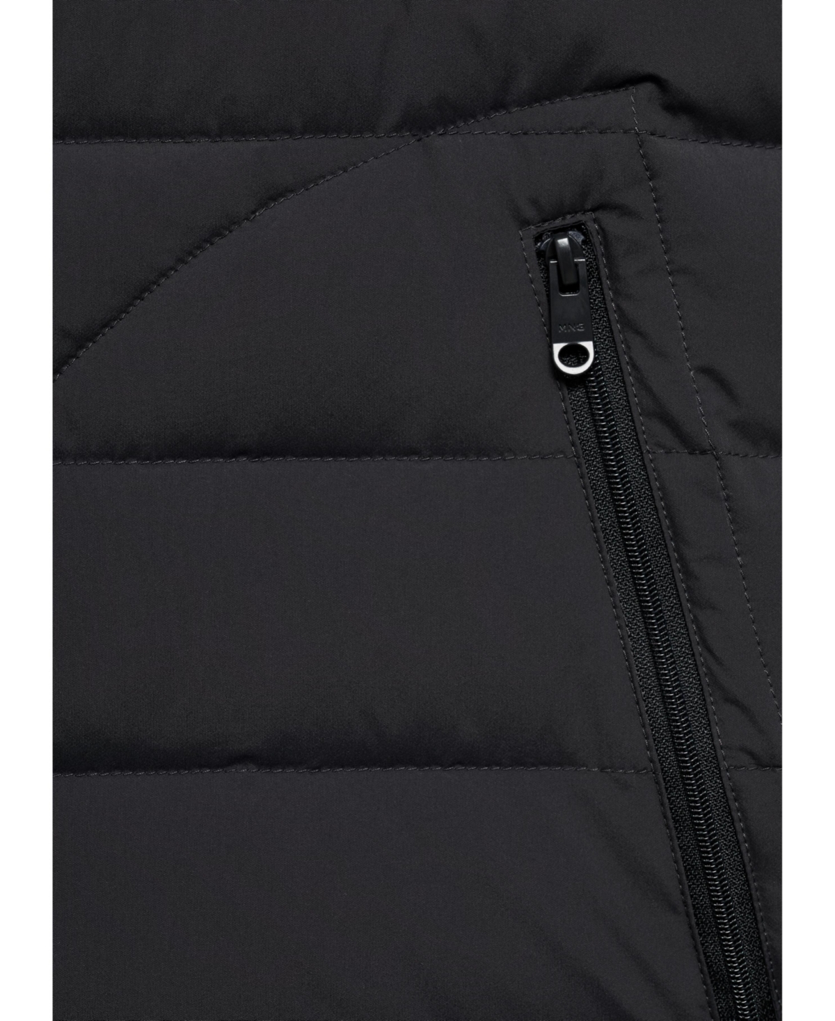 Mango Men's Water-Repellent Quilted Vest