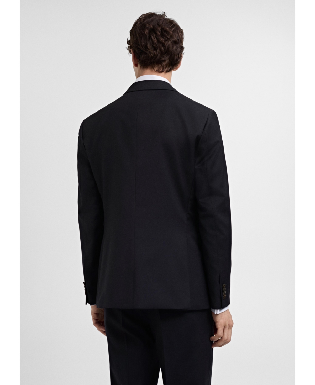Mango Men's Virgin Wool Suit Blazer