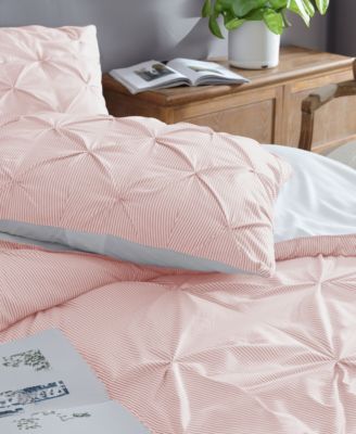 Classic Stripes Pintuck 2-Pc. Comforter Set, Twin