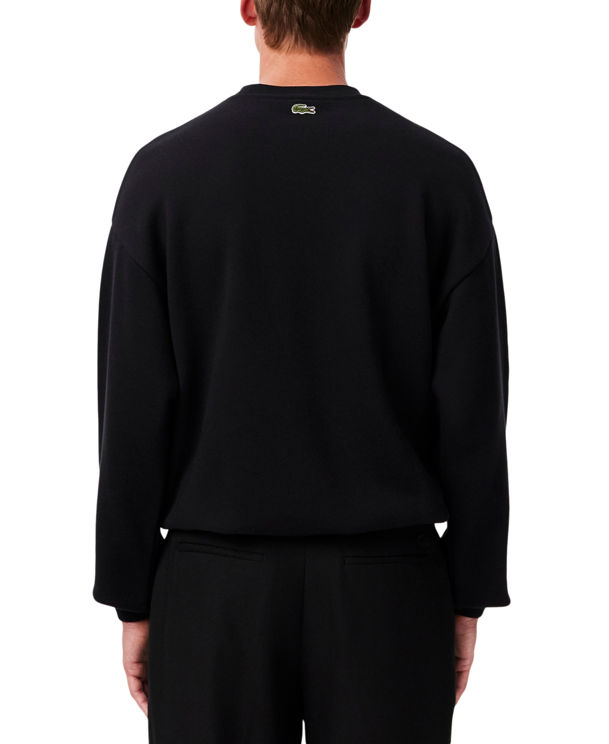 Lacoste Men's Loose-Fit Logo Graphic Sweatshirt