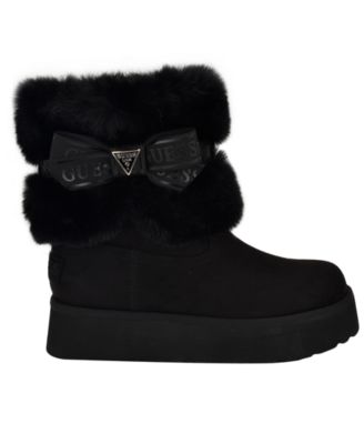 Women's Denla Cold Weather Faux Fur Cozy Booties