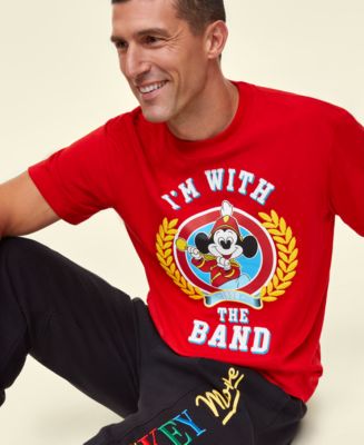 Disney Macy's Adult Unisex Mickey Mouse I'm with The Band