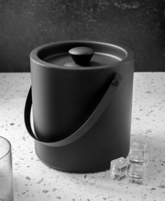Ebony Double Walled Ice Bucket, 96 oz.