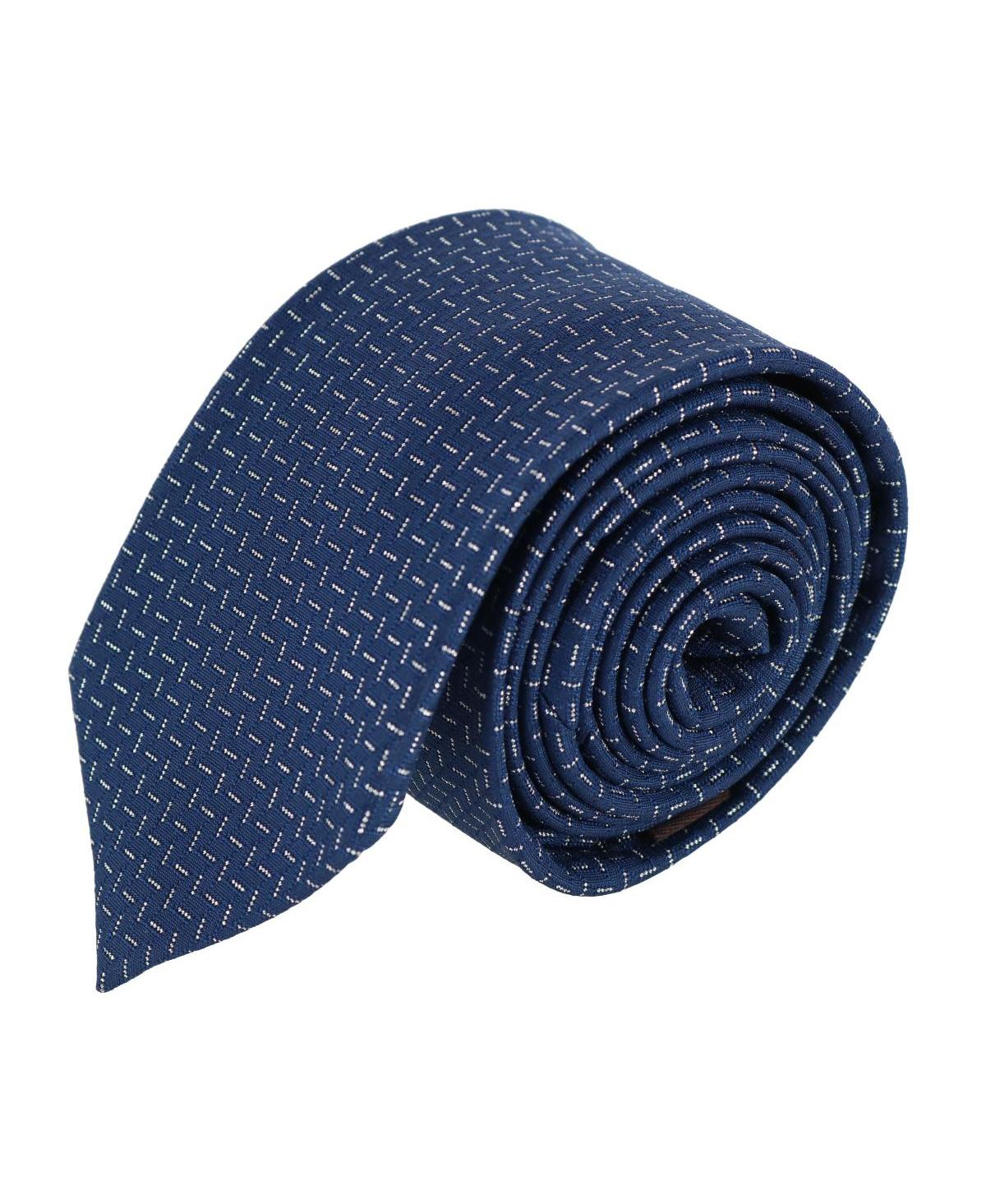 Men's Baldwin Metallic Dash Silk Business Necktie - Red