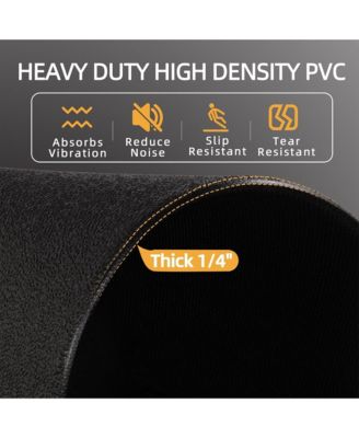 6' x 9' High Density Gym Equipment Mat for Floor Protection