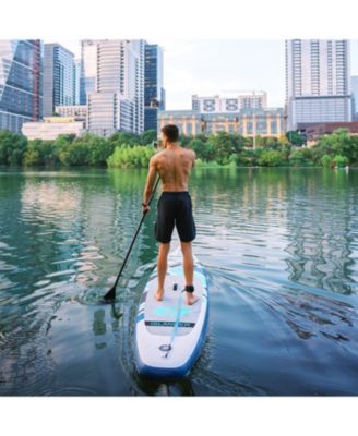 Watersports Islander 11 Foot Inflatable Stand-Up Paddle Board Kit, Teal