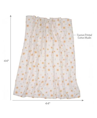 Jungle Adventure 2-Pack Cotton Muslin Newborn Baby Swaddle Blankets