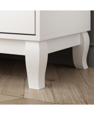 Wooden Accent Storage Cabinet with 6 Large Drawers