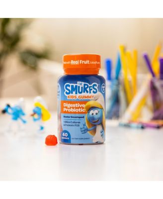 Digestive Probiotic Kids Vitamin Gummies, Multivitamin Gummies for Digestive, Gut & Immune Health Support for Kids Berry Flavored, 40ct