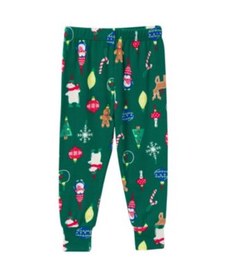 Baby Girls Holiday Family Pajamas Neutral Two Piece Pajamas