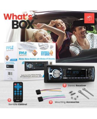Marine Bluetooth MP3 Radio Receiver (Black)