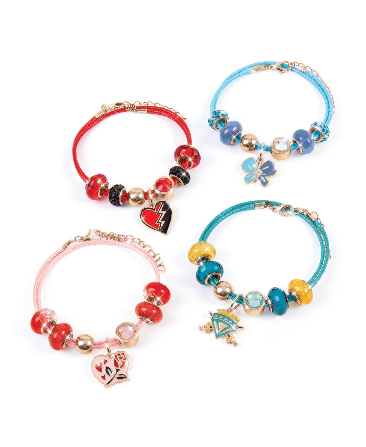 Make It Real Descendants 4 Queen Of Charms Storybook And Diy Bracelet Kit In Multi
