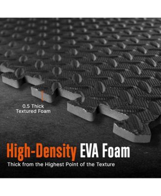 Thick Puzzle Exercise Mat, 25-Piece EVA Foam Interlocking Tiles for Gym Flooring