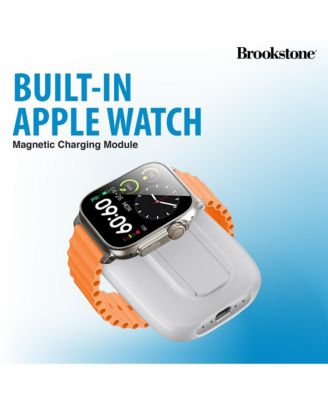 5,000mAh Capcity Magsafe Power Bank with Apple Watch Charger and Kickstand