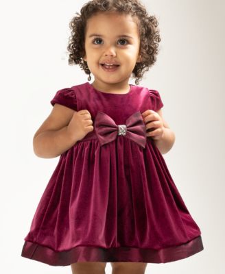 Boutique Velvet baby dress 6 - popular 12months $289