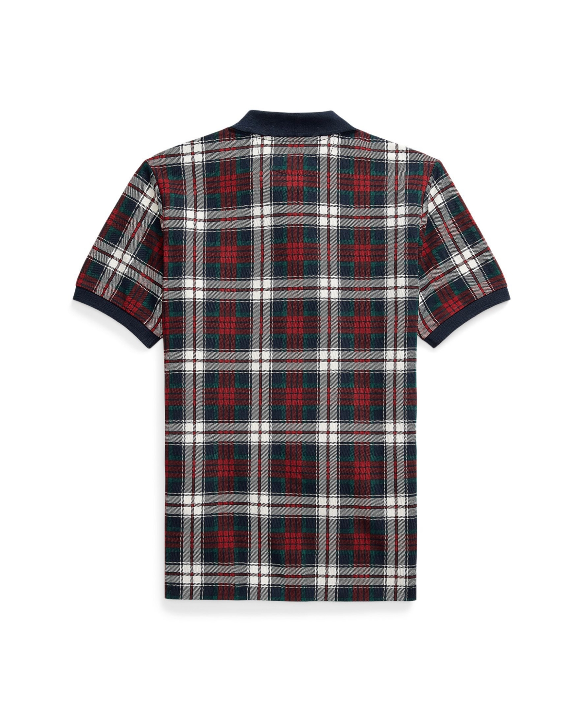 Polo Ralph Lauren Big Boys Plaid Cotton Mesh Polo Shirt
