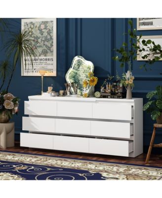 9-Drawer Retractable Dresser Bedroom Storage Organizer