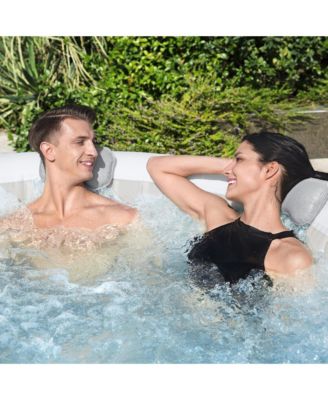 Bestway Padded Headrest Pillows with Adjustable Strap, Gray, (2 Pack)