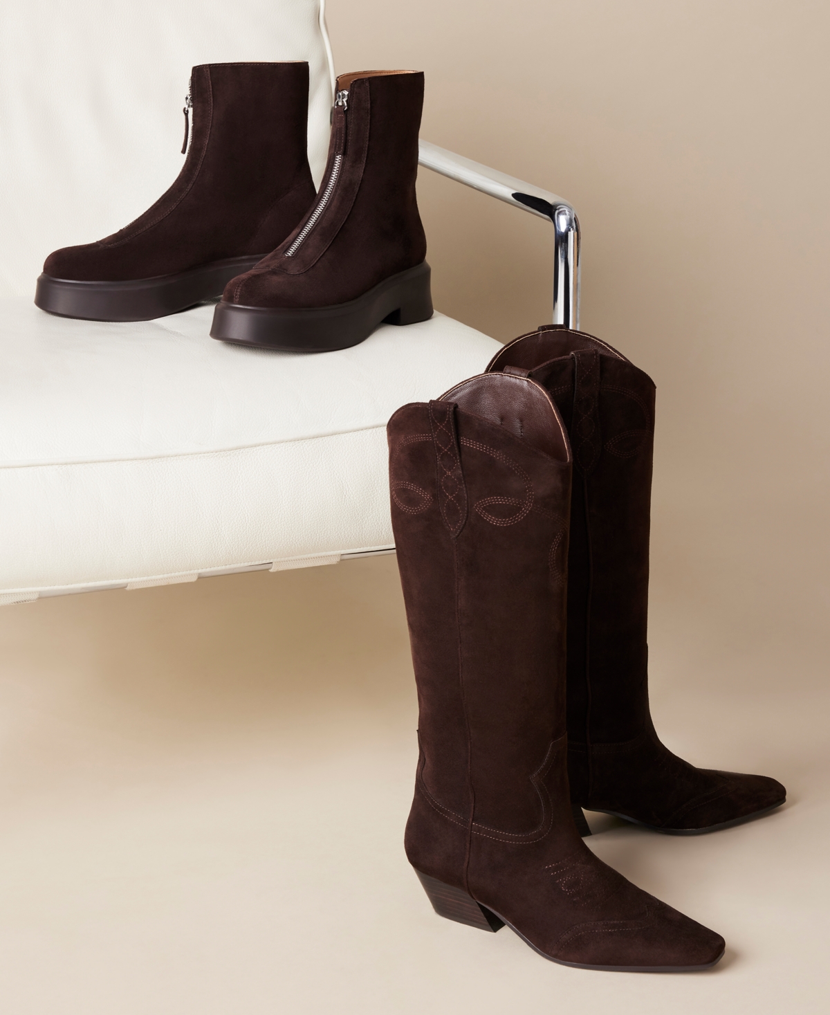 Steve Madden Women's Dollie Tall Western Boots