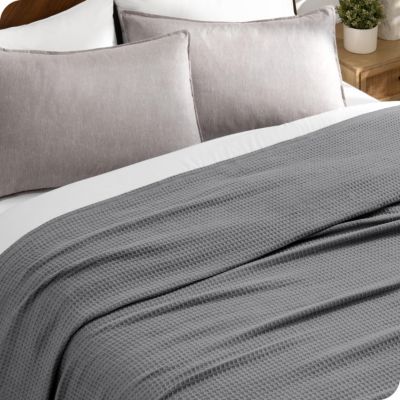 Cotton Waffle Blanket, Twin/Twin XL