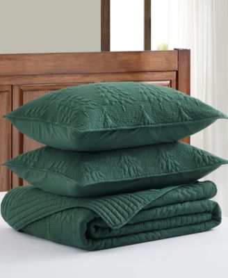 O Christmas Tree Stitching 2-Pc. Quilt Set, Twin/Twin XL