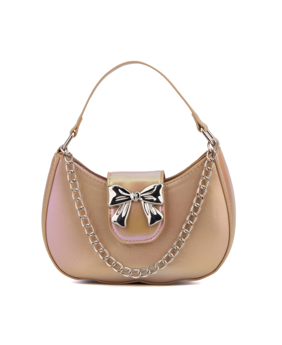 Olivia Miller Amina Crossbody Bag In Gold Iridescent