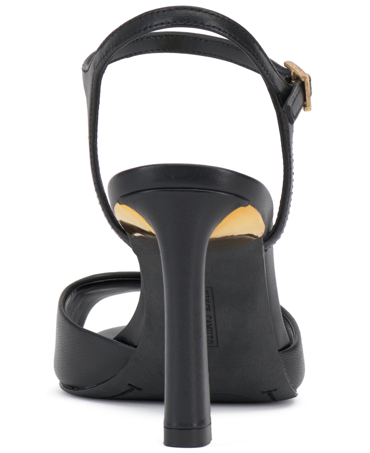 Shop Vince Camuto Women's Lilah Dress Sandals In Black Leather
