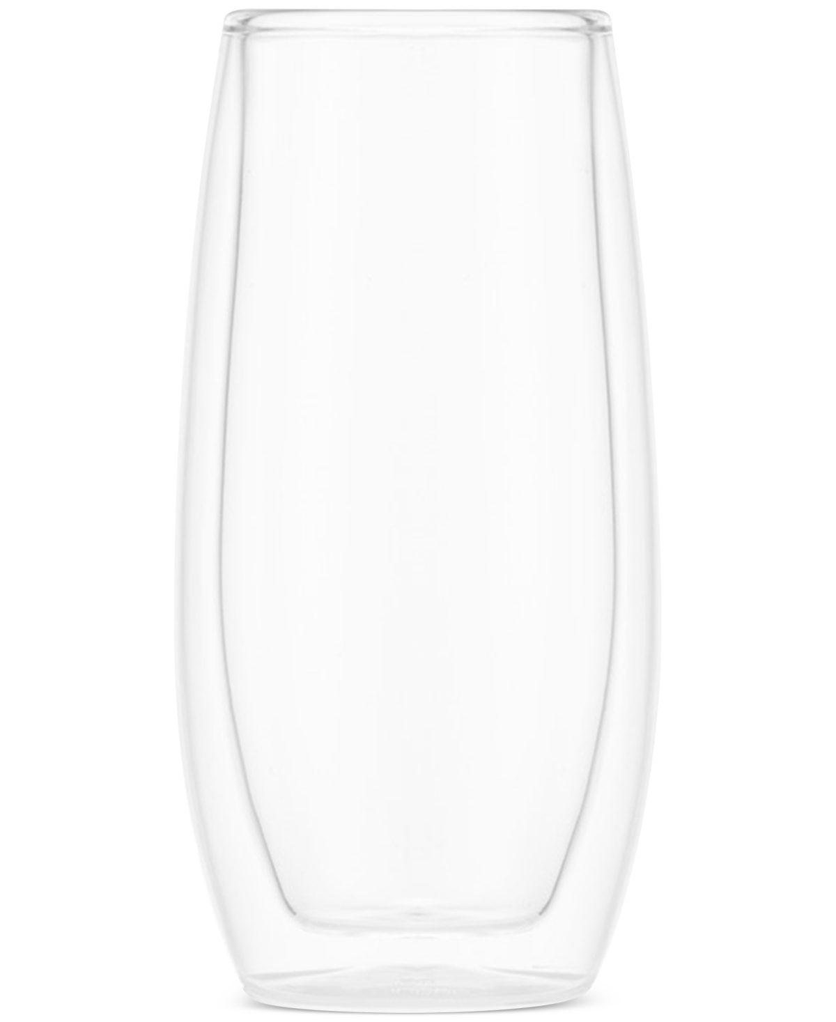 Bodum Skal Double-walled Champagne Glasses, Set Of 2 In Clear
