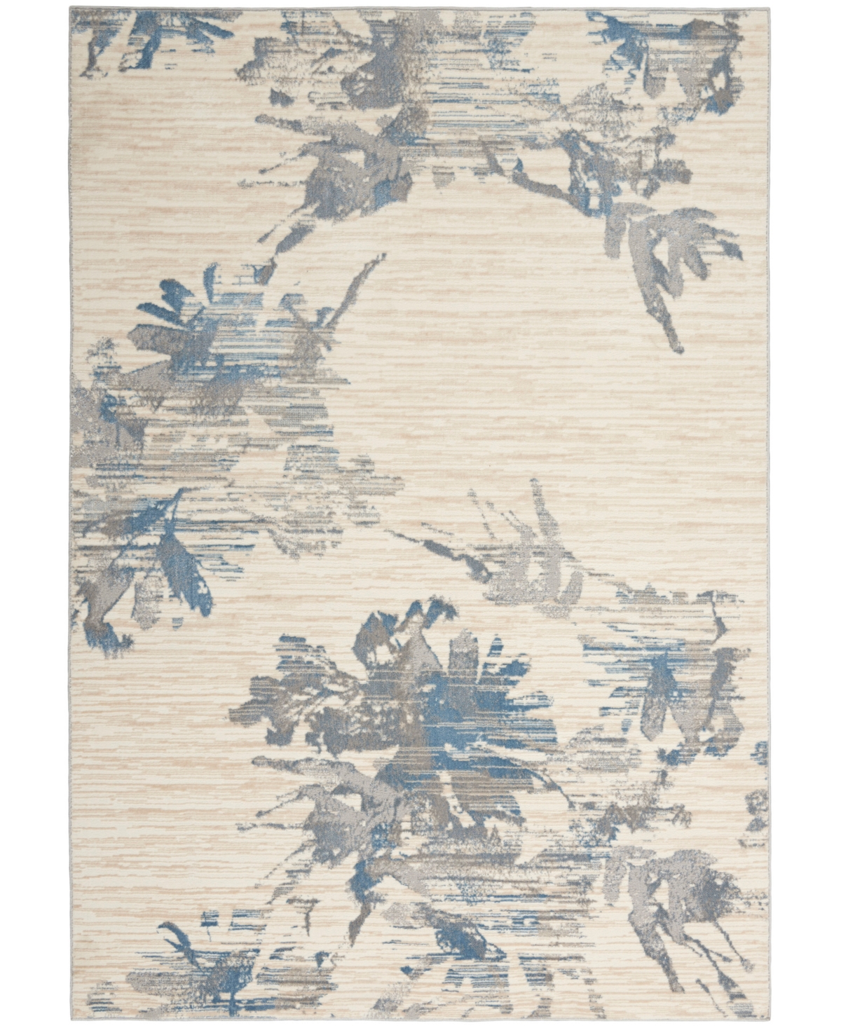 Calvin Klein Ck005 Enchanting Ech01 5'3"x7'3" Area Rug In Multi