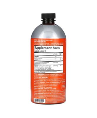 Liquid Turmeric Curcumin with Black Pepper, Turmeric Supplement 1000mg, Extra Strength,