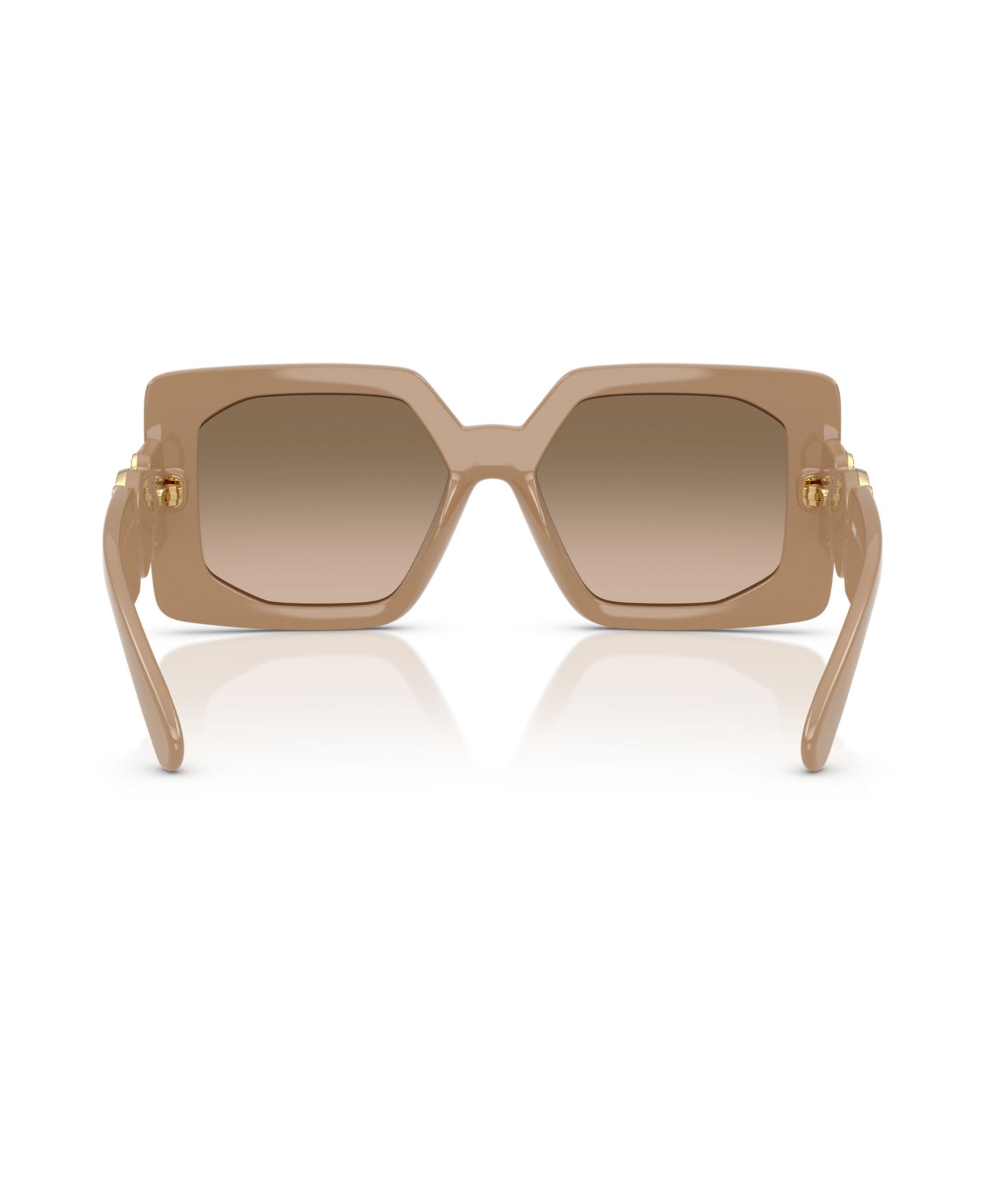 Женские солнцезащитные очки Versace Sunglasses VE4478U, цвет: Бежевый — фото 4