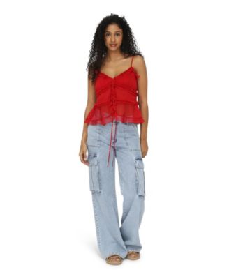 Women's Heart Of Glass Chiffon Cami