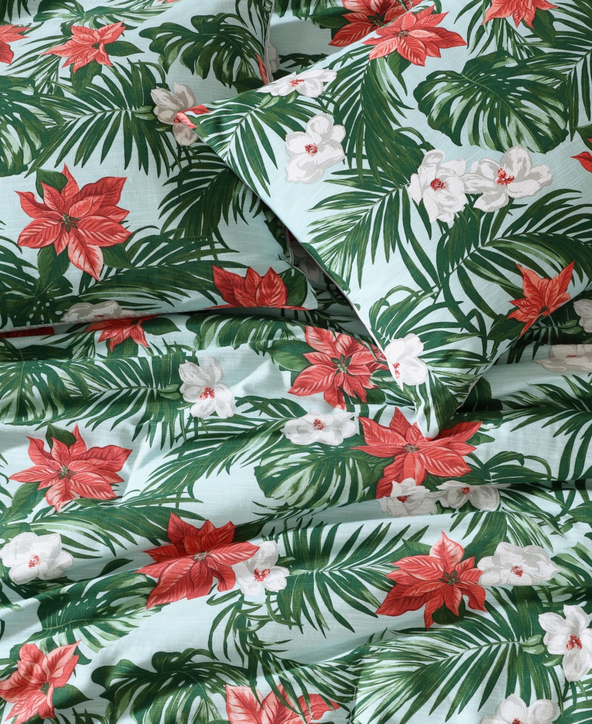 Tommy Bahama Home Festive Palms Reversible 3-Pc. Comforter Set