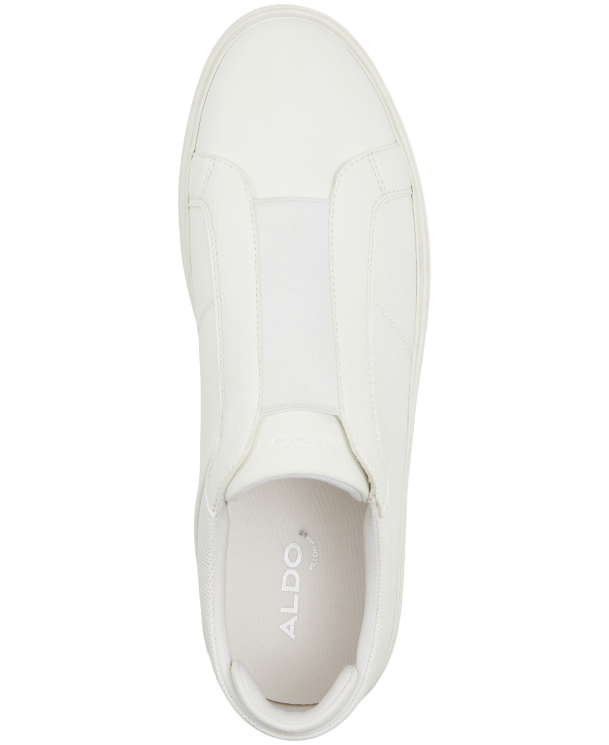 Shop Aldo Men's Aros Synthetic Slip On Shoe In White