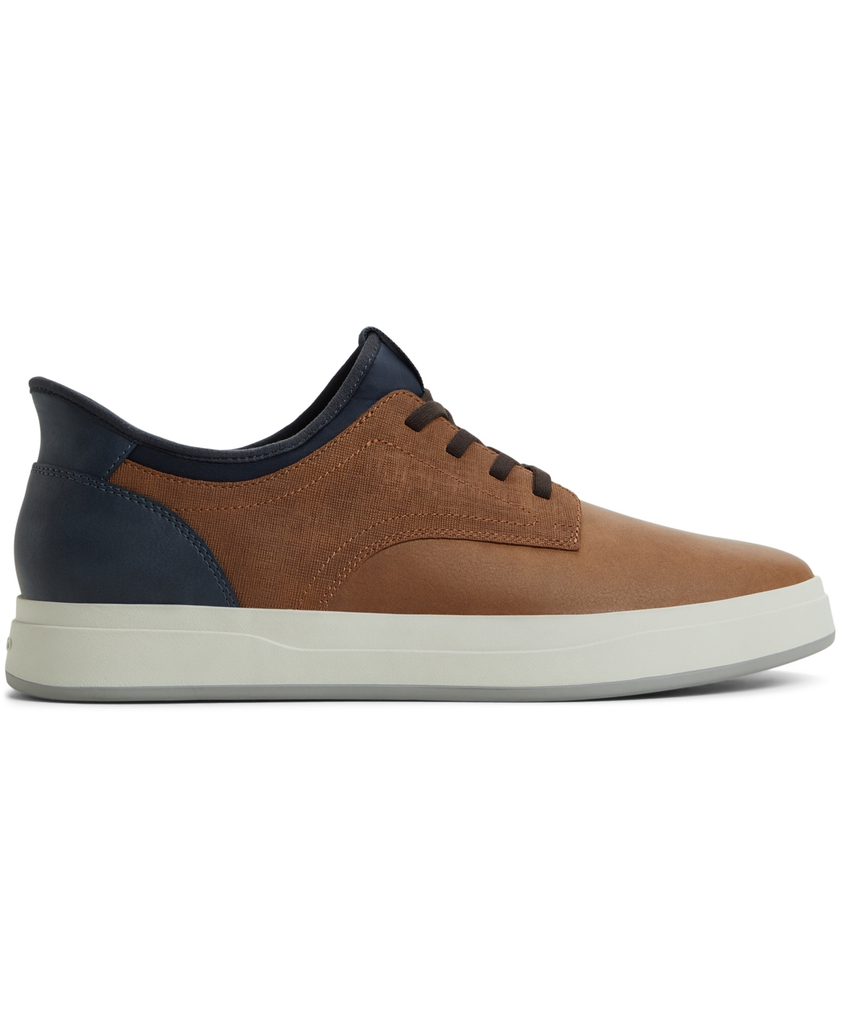 Shop Aldo Men's Arden Synthetic Lace Up Shoe In Cognac