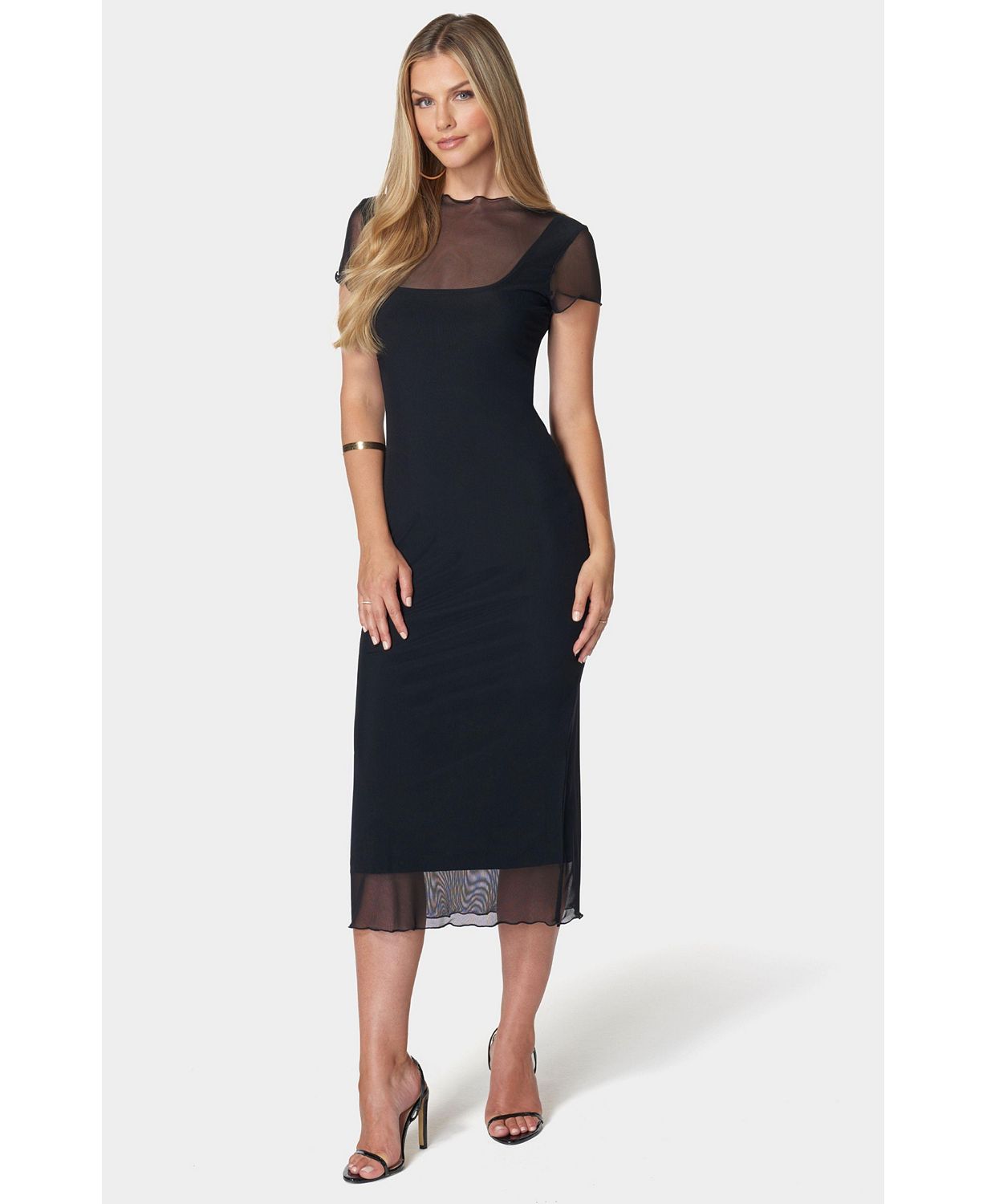 Women's Mesh T-Shirt Dress