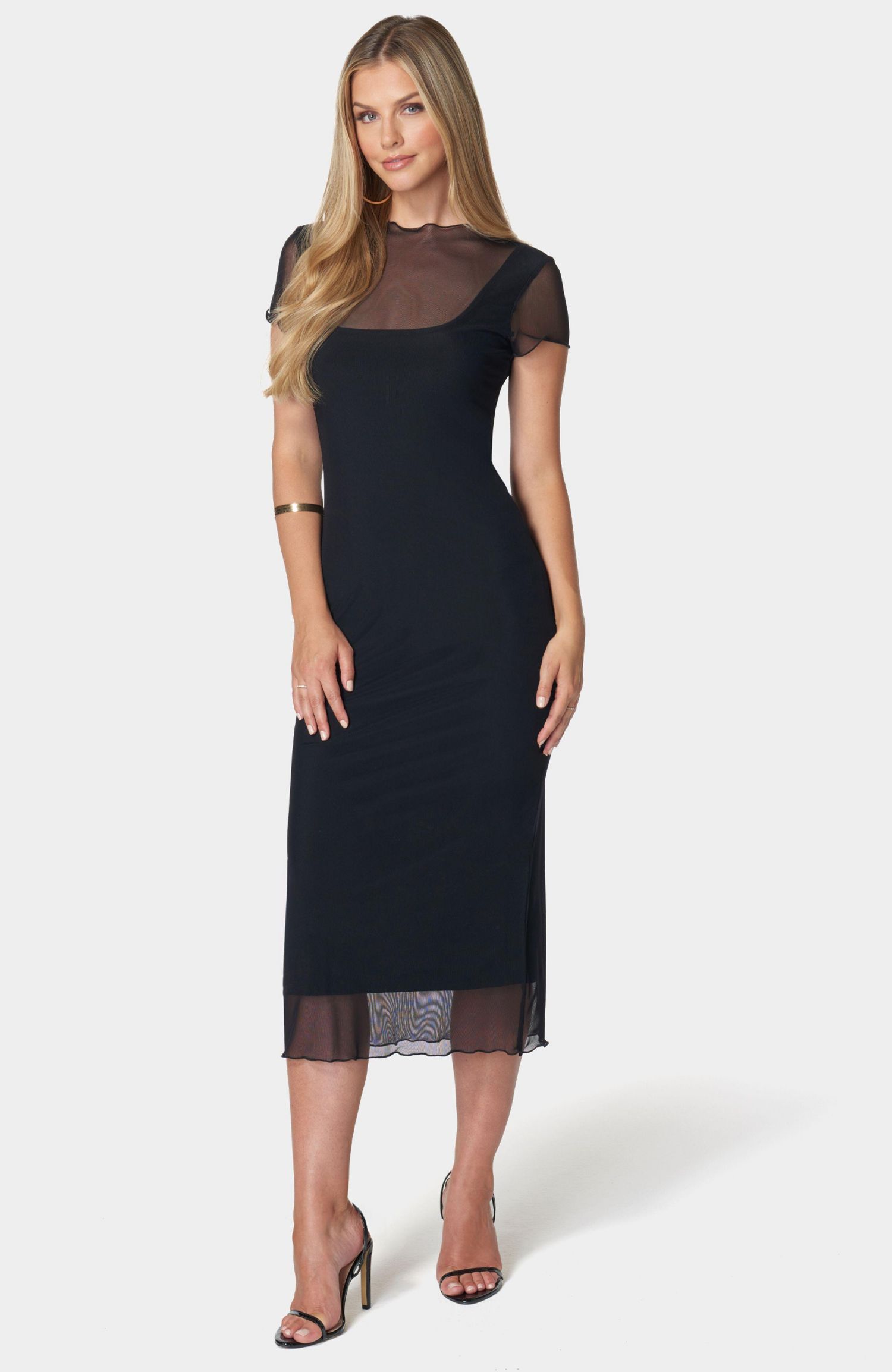 Women's Mesh T-Shirt Dress