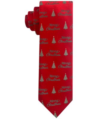 Hallmark Holiday Traditions - Men's Merry Christmas Tree Tie