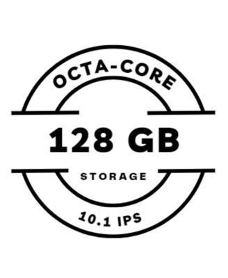 New 10.1" Tablet Octa Core 128GB Bundle with Spring Flowers Case Newest Android 14