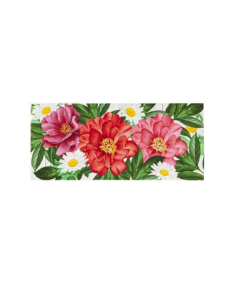 Blooming Sassafras Indoor Outdoor Switch Doormat 1'10"x10" Multicolored