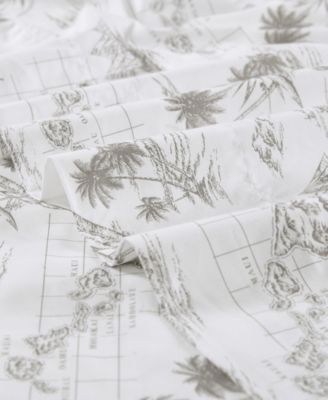 Cotton Percale 4 Piece Sheet Set, King